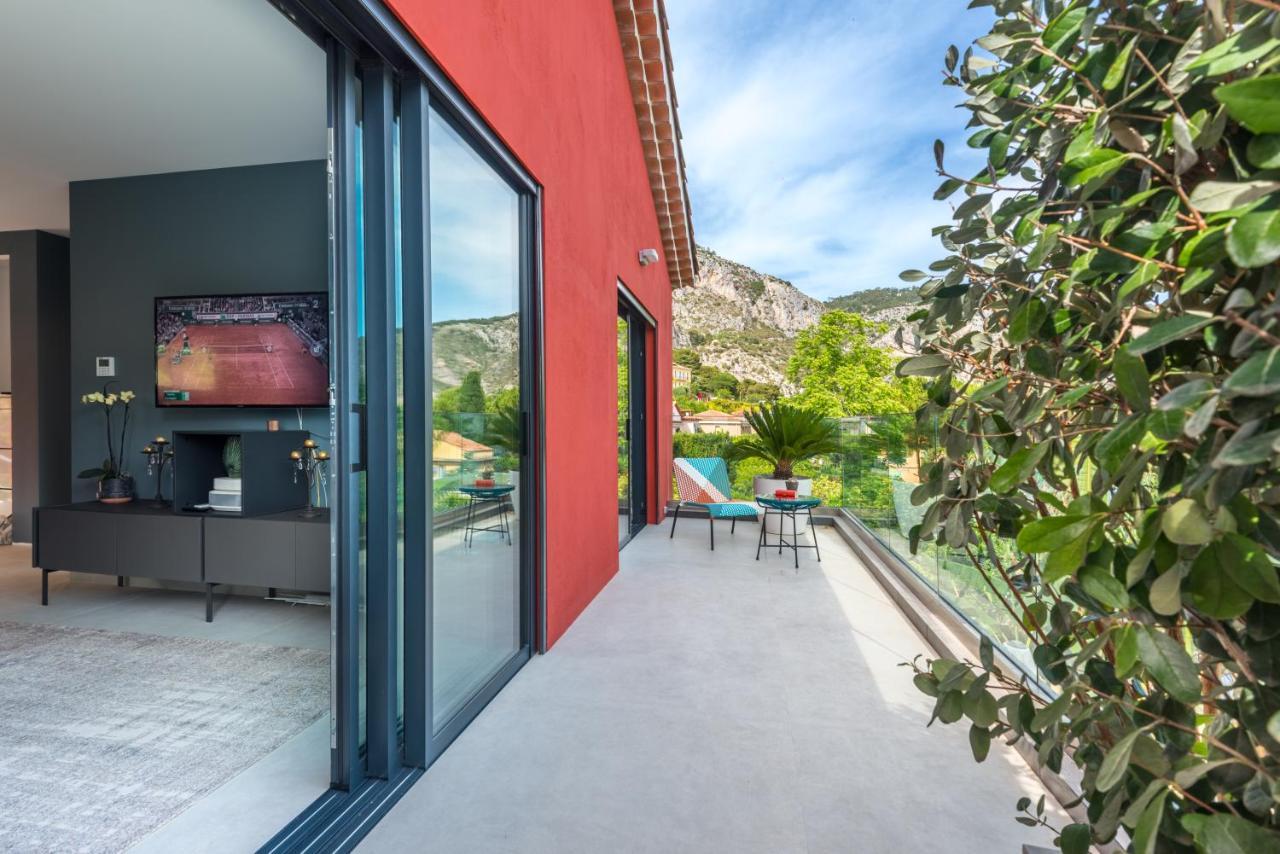 Deluxe Villa Graziella 200 M From The Beach Èze Eksteriør billede