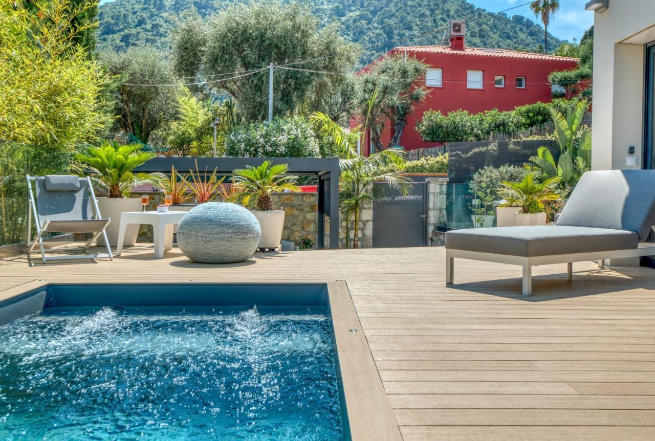 Deluxe Villa Graziella 200 M From The Beach Èze Eksteriør billede
