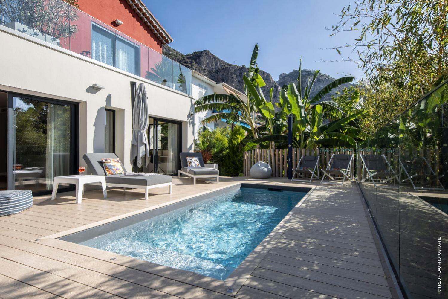 Deluxe Villa Graziella 200 M From The Beach Èze Eksteriør billede